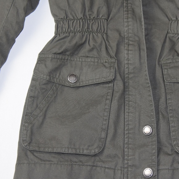 Host Pickedπ- Jou Jou Faux Fur Hood Green Jacket - Picture 7 of 7